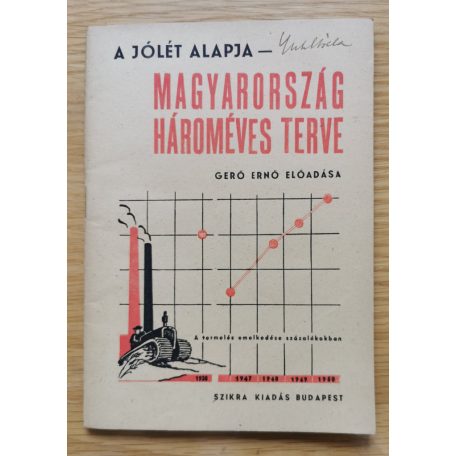 Gerő Ernő: A jólét alapja - Magyarország hároméves terve 