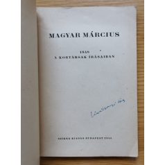 Magyar március - 1848 a kortársak írásaiban