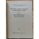 Hajdú P.-Kristó Gy.- Róna-Tas A. (szerk.): Bevezetés a magyar őstörténet kutatásának forrásaiba II.