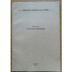 Kristó Gyula: Anjou-kori krónikáink (Dedikált!)