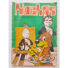   Kockás 1. szám Lufi-Pifu magazin 1981. Szerk.: Somos Ágnes