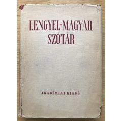 Skripecz Sándor, Dr.: Lengyel-magyar szótár