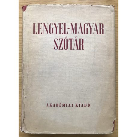 Skripecz Sándor, Dr.: Lengyel-magyar szótár