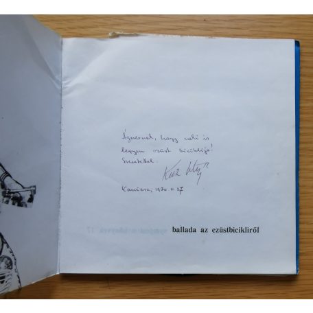 Ladik Katalin: Ballada az ezüstbicikliről - hanglemezzel (Dedikált!)
