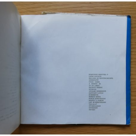 Ladik Katalin: Ballada az ezüstbicikliről - hanglemezzel (Dedikált!)