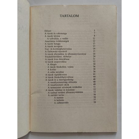 Faragó Sándor, Dr.: A túzok Magyarországon