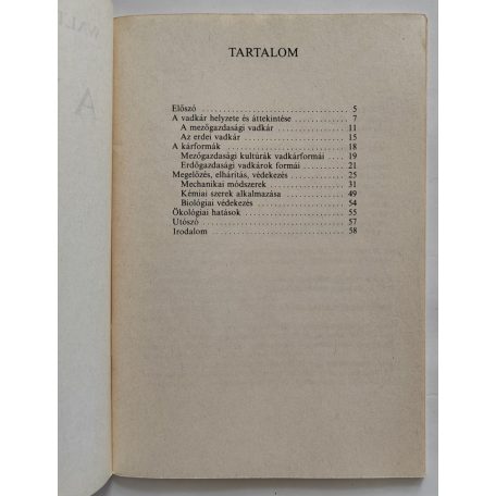 Walterné dr. Illés Valéria: A vadkár