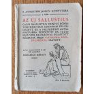Az Uj Sallustius (A "Borsszem Jankó" Könyvtára 1. sz.)