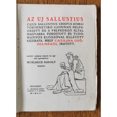 Az Uj Sallustius (A "Borsszem Jankó" Könyvtára 1. sz.)