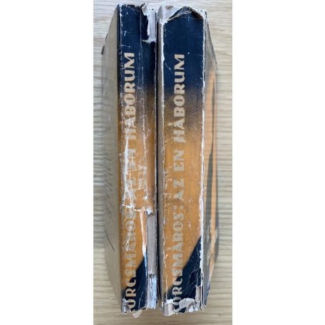 Korcsmáros Nándor: Az én háborúm II-III. Bortnyik borítóval!