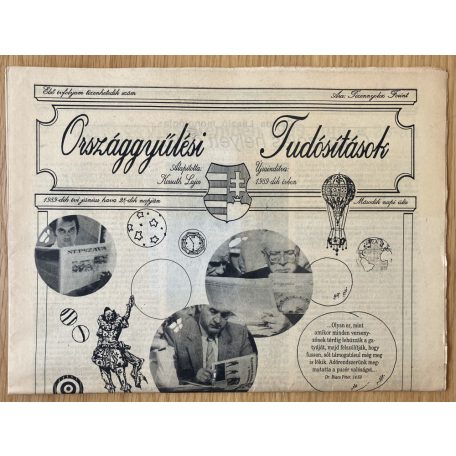 Országgyűlési Tudósítások 1989. 1-8, 10, 16-19. szám (13)