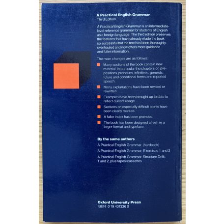 A. J. Thomson - A. V. Martinet: A Practical English Grammar, Exercises 1-2.