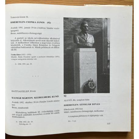 Tóth Attila: Szeged szobrai és muráliái 