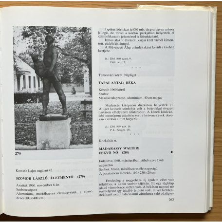 Tóth Attila: Szeged szobrai és muráliái 