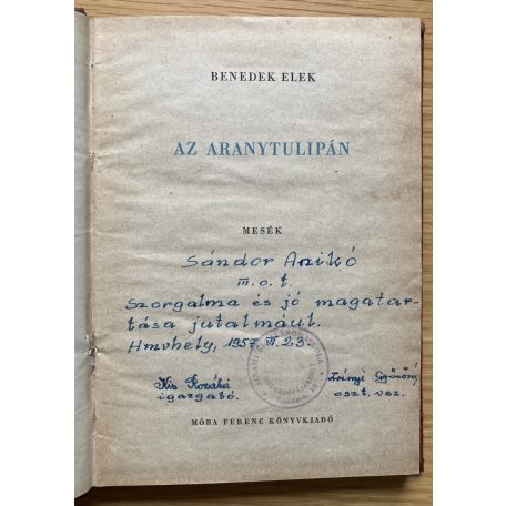 Benedek Elek: Az aranytulipán (Kolligátum-6 kötet)