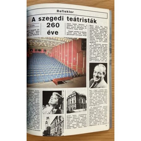 Bagaméry László: Szegedi fesztivál magazin '82