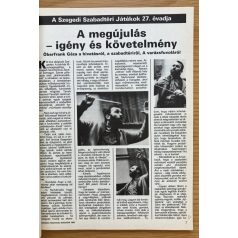 Sz. Simon István: Szegedi Fesztivál Magazin '85