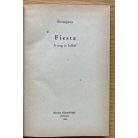 Ernest Hemingway: Fiesta