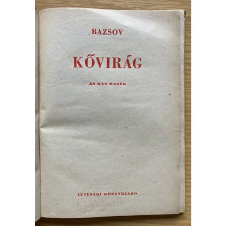 Bazsov: Kővirág