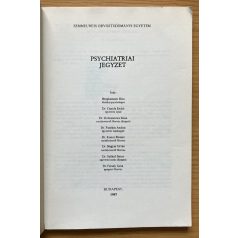Csanda Endre, Dr. (szerk.): Psychiatriai jegyzet