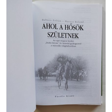 Babucs Zoltán – Maruzs Roland: Ahol a hősök születnek