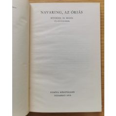   Népek Meséi: Navaring, az óriás (Mítoszok és mesék Új-Guineából)