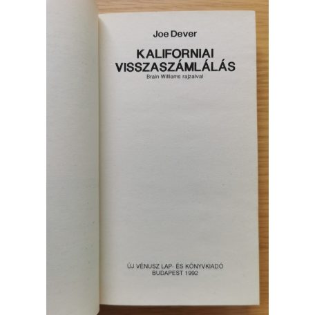 Joe Dever: Kaliforniai visszaszámlálás