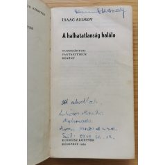 Isaac Asimov: A halhatatlanság halála (első kiadás!)
