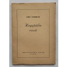 Ady András: Hegytetőn - versek (dedikált!)