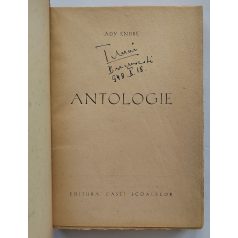 Ady Endre antologie (román nyelven, 1948).
