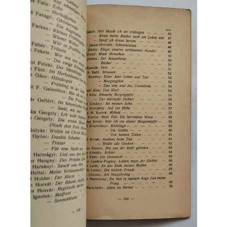 Lajos Brájjer [Brájjer Lajos]: Ungarische Lyrik. 1914-1936. Dedikált! [német nyelven]
