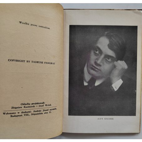 Ady Endre: Popiolem Plomieniem (1943) [lengyel nyelven]