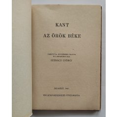 Immanuel Kant: Az örök béke