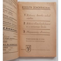   Kossuth demokráciája. Közreadja és jegyzetekkel ellátta: Ács Tivadar. Szakasits Árpád bevezetőjével