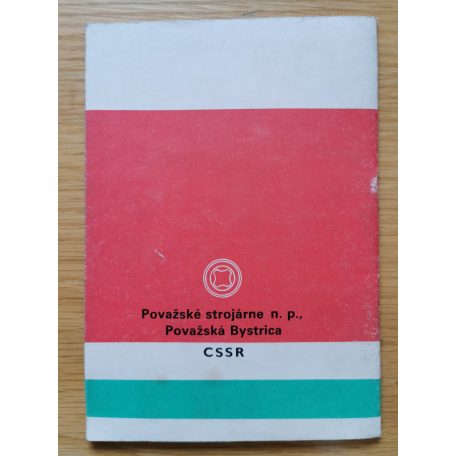 Jawa 207.300 típusú moped gépkönyve