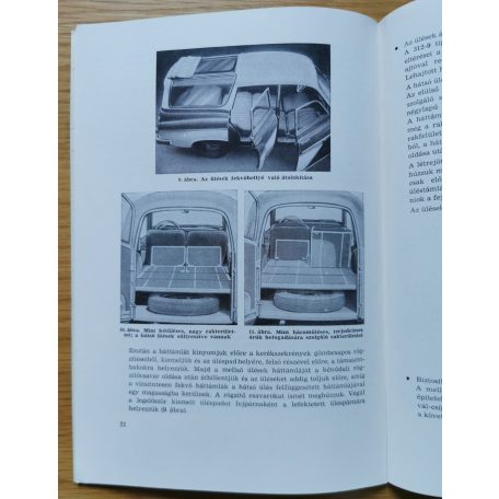 Üzemeltetési utasítás a Wartburg 1000 személygépkocsihoz