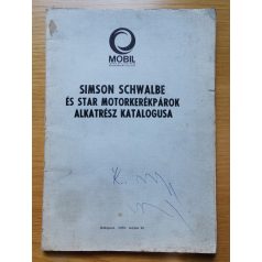   Simson Schwalbe és Star motorkerékpár alkatrész katalógus