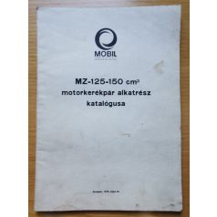 MZ-125-150 cm3 motorkerékpár alkatrész katalógus