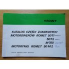 Romet - Katalog Czesci Zammiennych (lengyel)