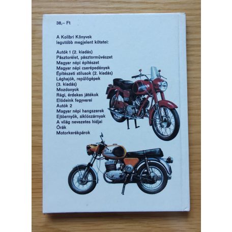 Bálint Sándor: Motorkerékpárok (Kolibri könyvek)