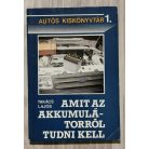 Autós Kiskönyvtár Sorozat - 1-9. kötet