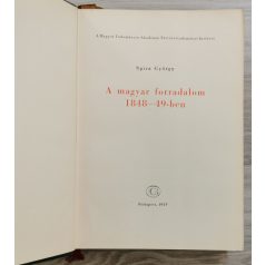 Spira György: A magyar forradalom 1848-49-ben