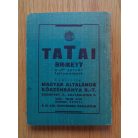 Szombathy Kálmán (szerk.): Katonai zsebnaptár XXIII. évfolyam az 1940. évre