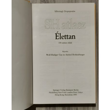 S. Silbernagl - A. Despopoulos: Élettan - SH Atlasz