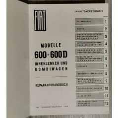 Fiat Passenger Cars 1300-1500 - Shop Manual