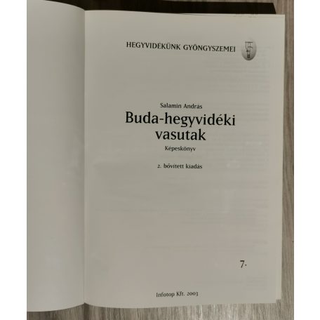 Salamin András: Buda-hegyvidéki vasutak