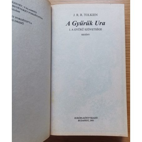 J. R. R. Tolkien: A Gyűrűk Ura I-III.