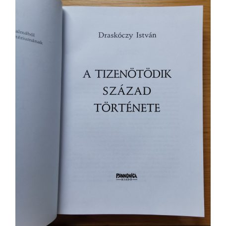 Draskóczy István: A tizenötödik század története 