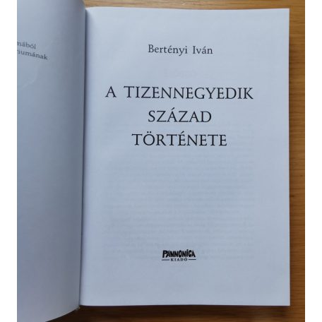 Bertényi Iván: A tizennegyedik század története