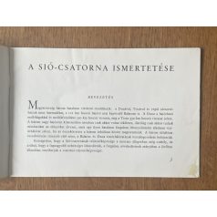 A Sió-csatorna ismertetése